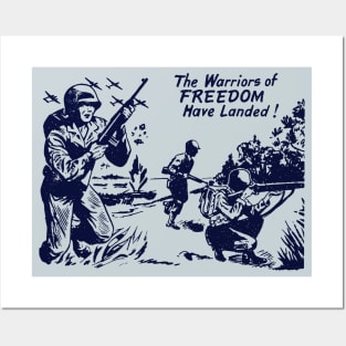 WWII Warriors Have Landed Posters and Art